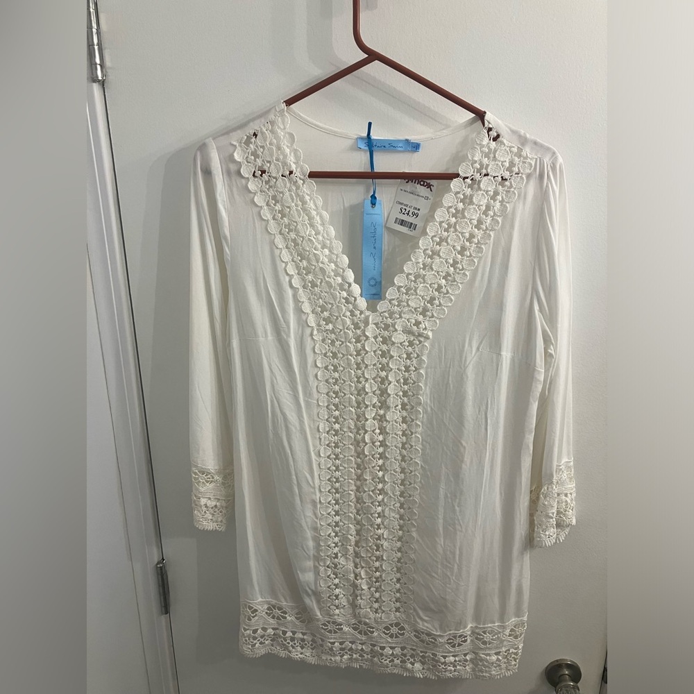Solitaire Swim Cover Up